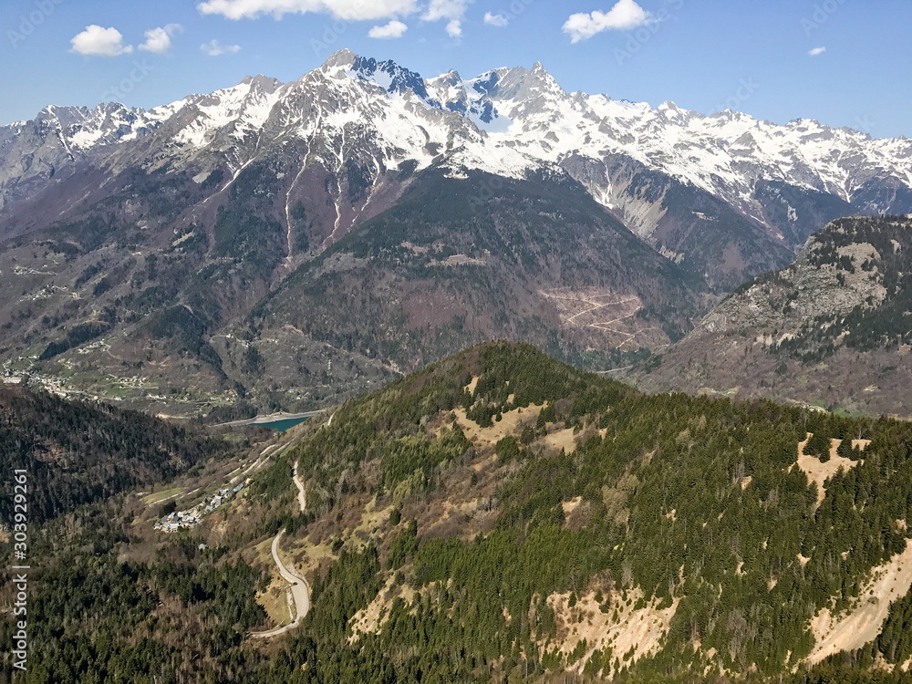 Obraz premium Alps in winter
