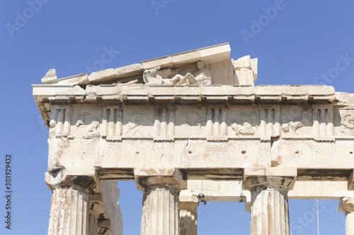 Parthenon on the Acropolis