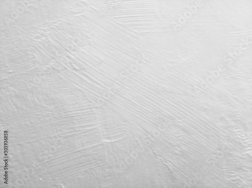 Abstract background - white paint texture - brush strokes bump map