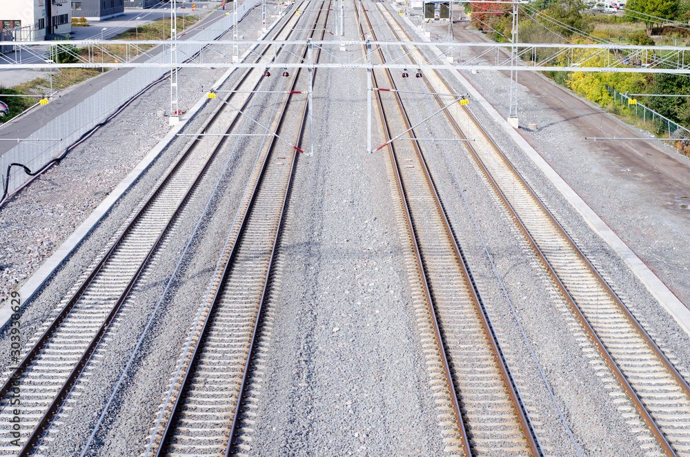 Fototapeta premium Railways