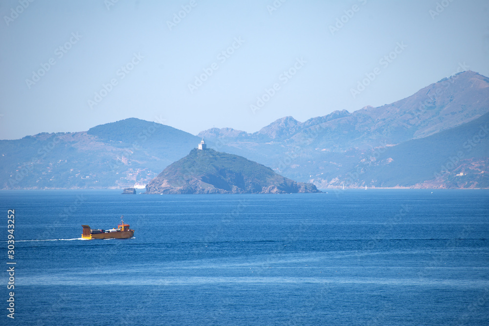 Boat in the sea