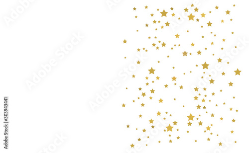 Golden stars on white background.