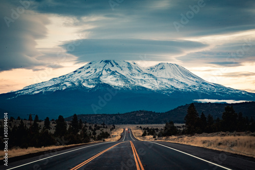 Road to Mount Shasta photo