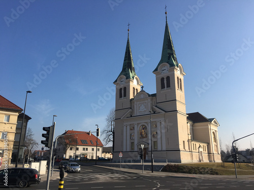 Kirche in Ljubljana, Slowenien