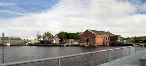 Windmills in Kinderdijk NEAR ROTTERDAM - HETHERLANDS photo