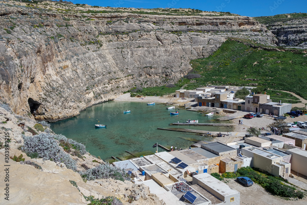 Inland Sea Divesite in Gozo Island, Malta