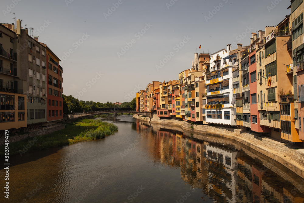canal in Girona
