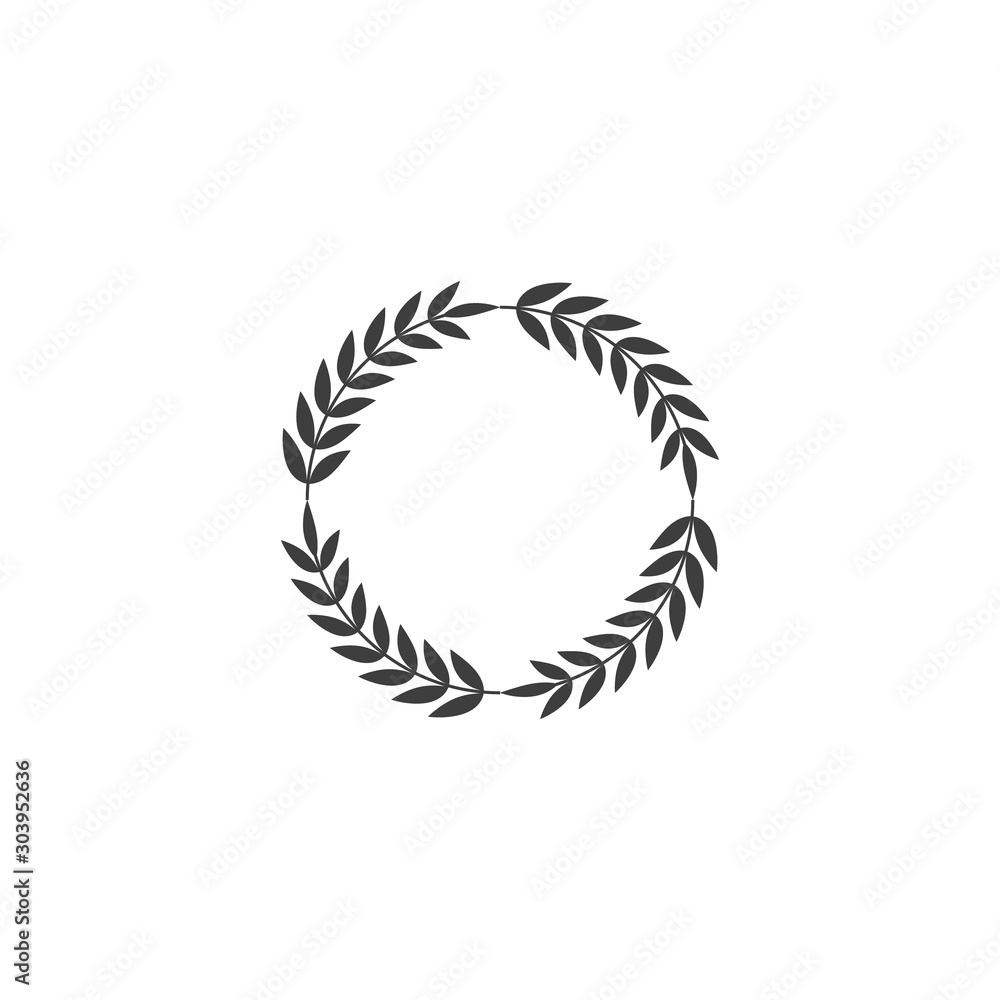 Vector floral wreath with wheat ears. Hand drawn illustration with circle of spikelets isolated on white. Vintage background for bakery design Vector floral wreath with wheat ears. Hand drawn illustration with circle of spikelets isolated on white. Vintage background for bakery design