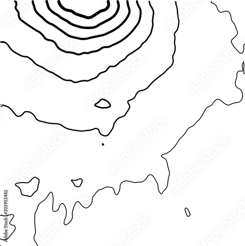 Big data visualization. Abstract background with connecting dots and lines. 3D rendering. High resolution.