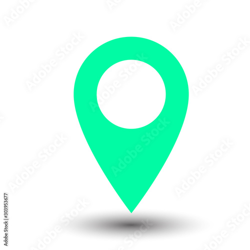 Map pins sign location icon