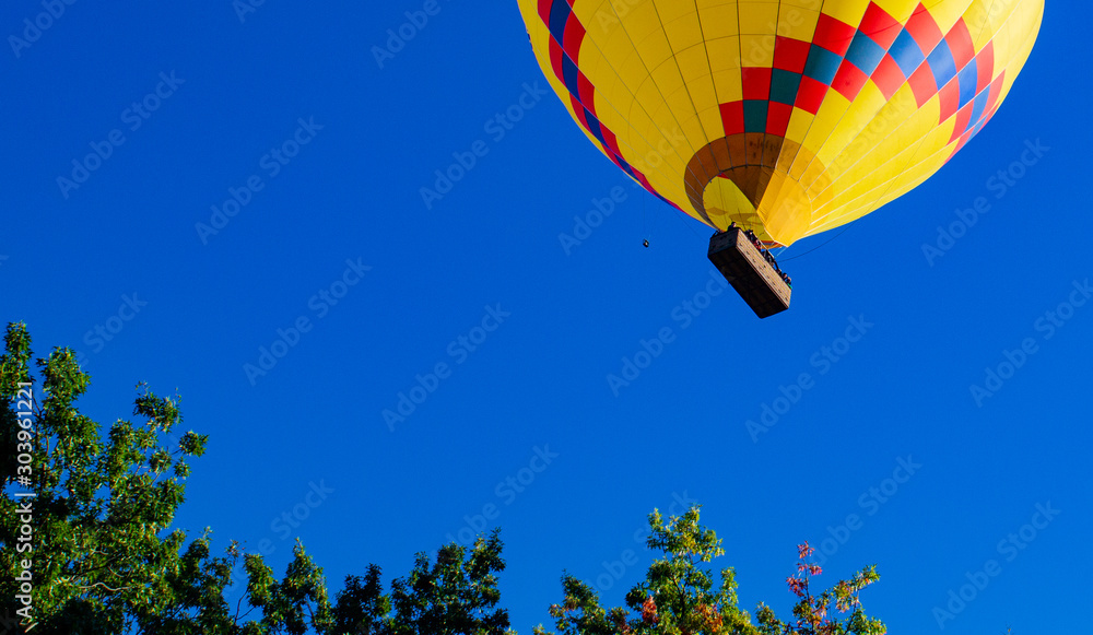 Hot air ballon ride