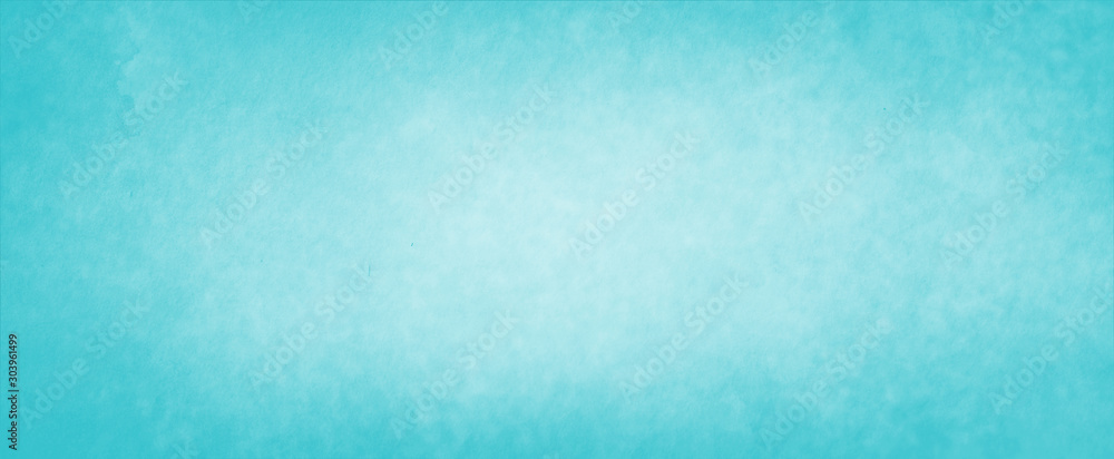 Blue background with faint texture and distressed vintage grunge and watercolor paint stains in elegant light pastel blue backdrop illustration