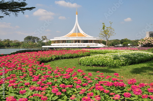 Ratchamangkhala Pavilion of Suan Luang Rama IX Public Park Bangkok,Thailand photo