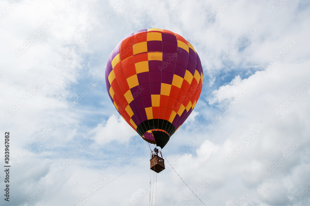 Naklejka premium hot air balloon