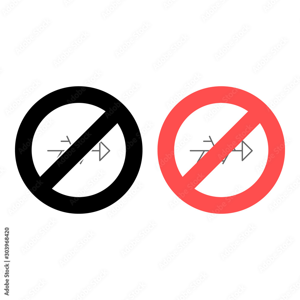 No Fishbone Diagram icon. Simple glyph, flat vector of charts and diagrams ban, prohibition, embargo, interdict, forbiddance icons for UI and UX, website or mobile application No Fishbone Diagram icon. Simple glyph, flat vector of charts and diagrams ban, prohibition, embargo, interdict, forbiddance icons for UI and UX, website or mobile application