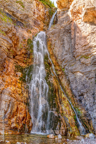 Waterfalls in Glacier Park