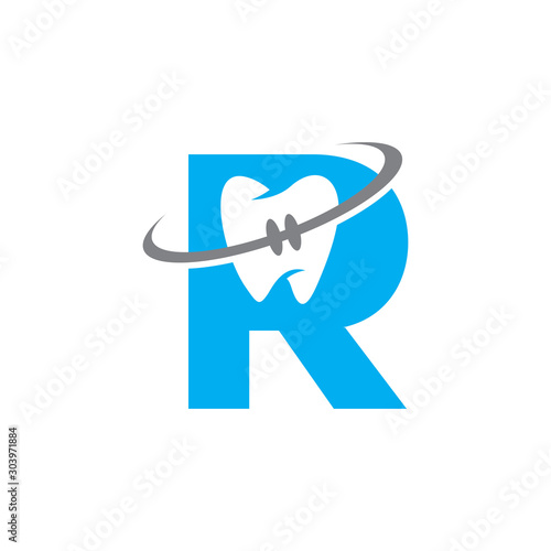 R Orthodontics Logo