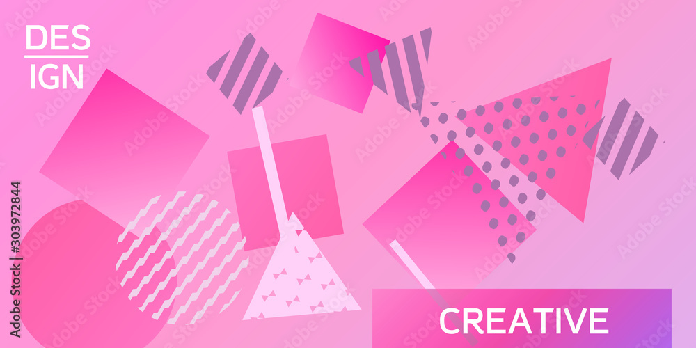 Geometric abstract background. Geometric abstract background.