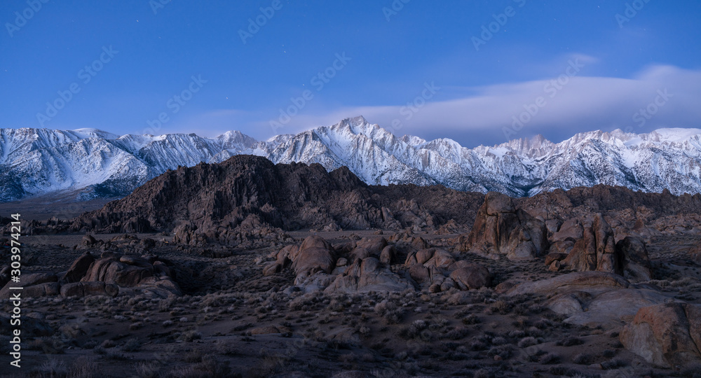 Obraz premium Alabama Hills California 