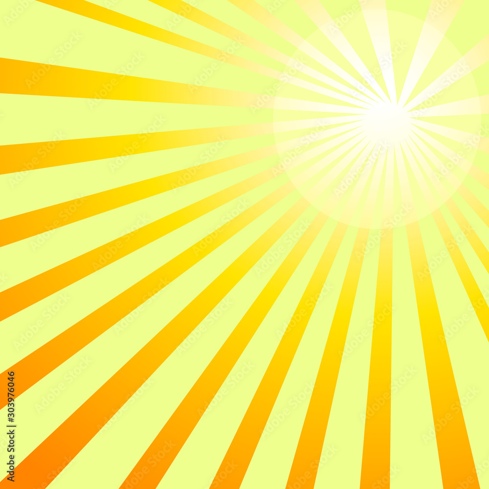 Shining sun rays backgroung vector image. Shining sun rays backgroung vector image.