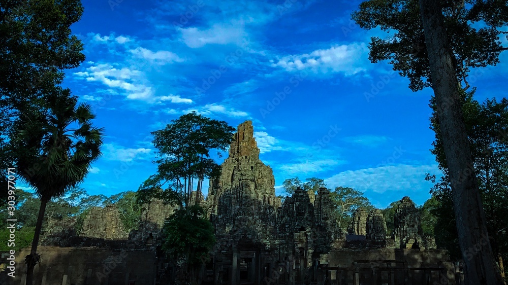 Obraz premium angkor wat in cambodia