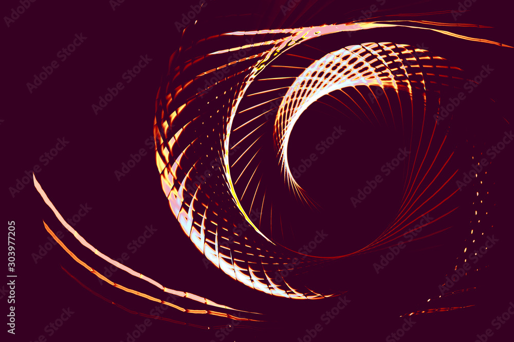 Colorful spiral abstract circular rotating spiral - obrazy, fototapety, plakaty 