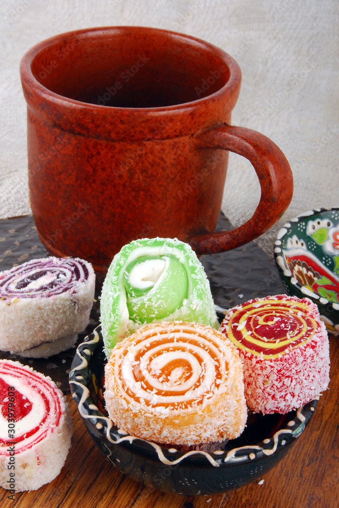 sweets traditional turkish on the table sweets traditional turkish on the table