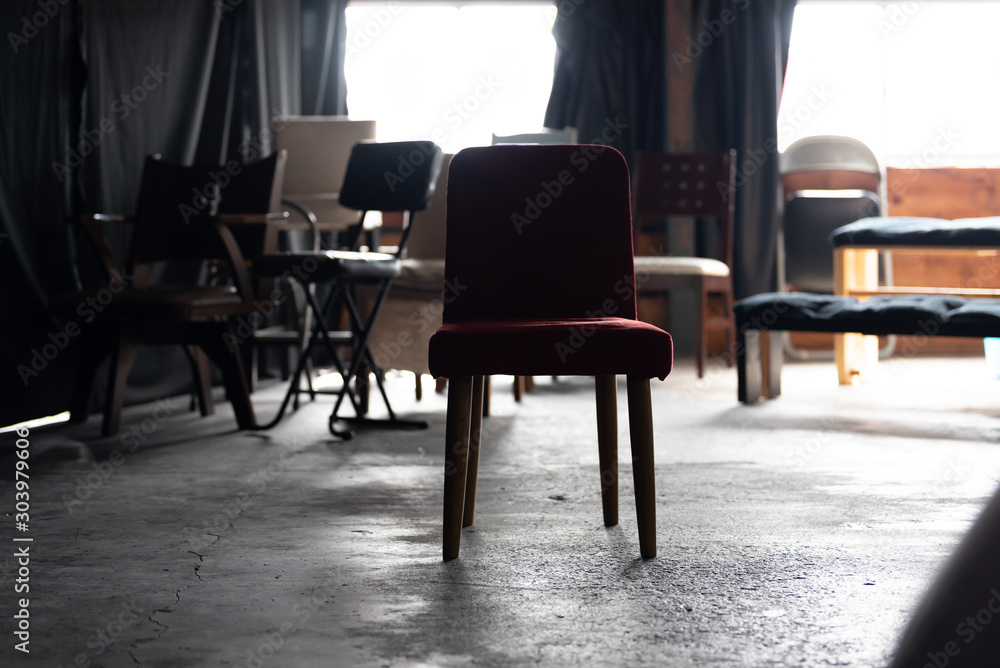 Fototapeta premium musical chairs SNS