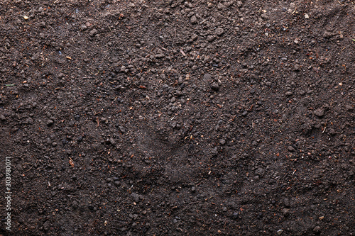 Brown soil texture as background