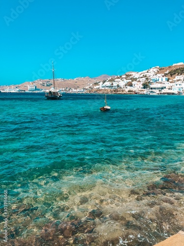 view of port of giovinazzo apulia