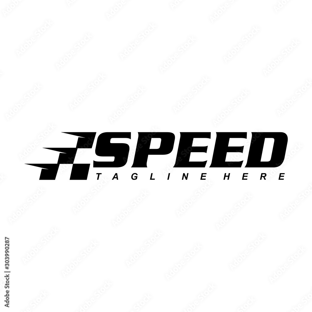 automotive racing logo icon vector design symbol 