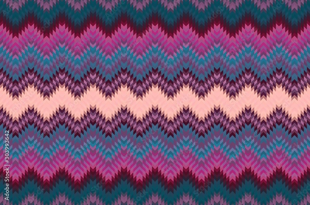 Pattern sweater christmas seamless background, xmas ornament.