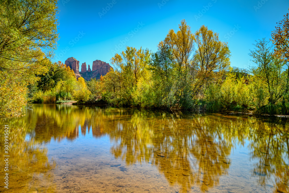 Cathedral Rock Reflections