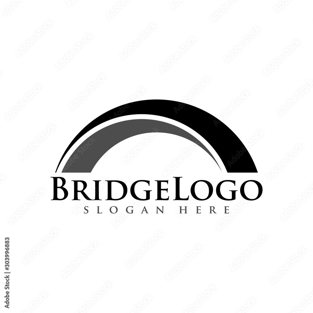 bridge logo icon vector design symbol bridge logo icon vector design symbol