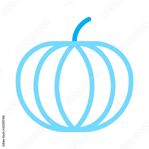 paprika icon isolated on abstract background