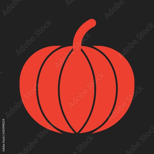 paprika icon isolated on abstract background