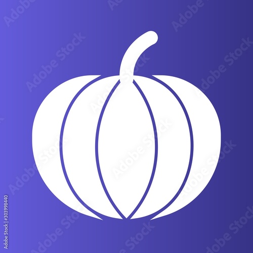 paprika icon isolated on abstract background