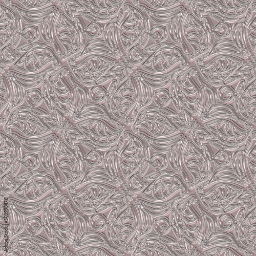 Rosegold Seamless Repeating Pattern Tile