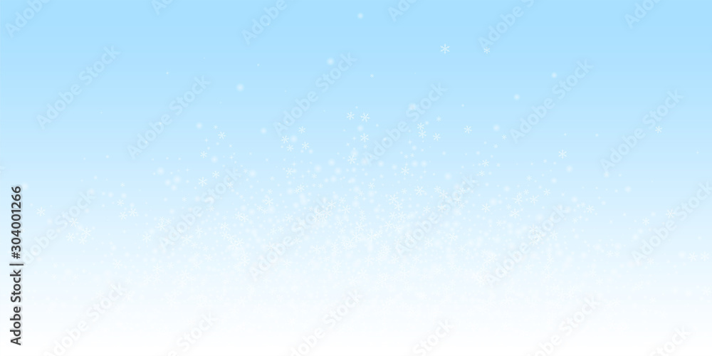 Beautiful glowing snow Christmas background. Subtl