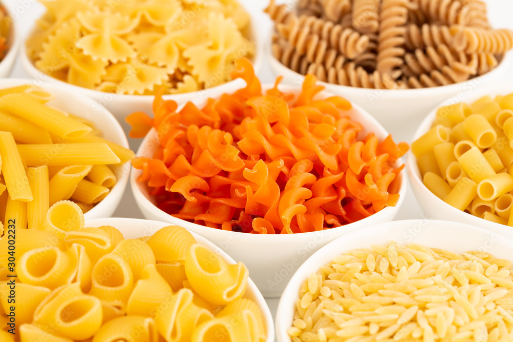 Various kind of pasta Various kind of pasta