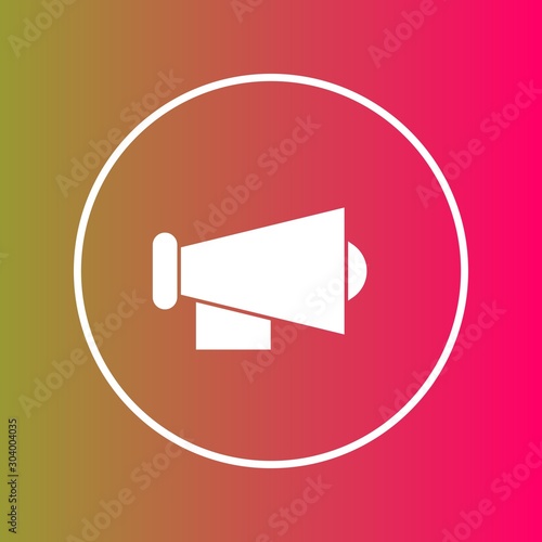 viral icon isolated on abstract background