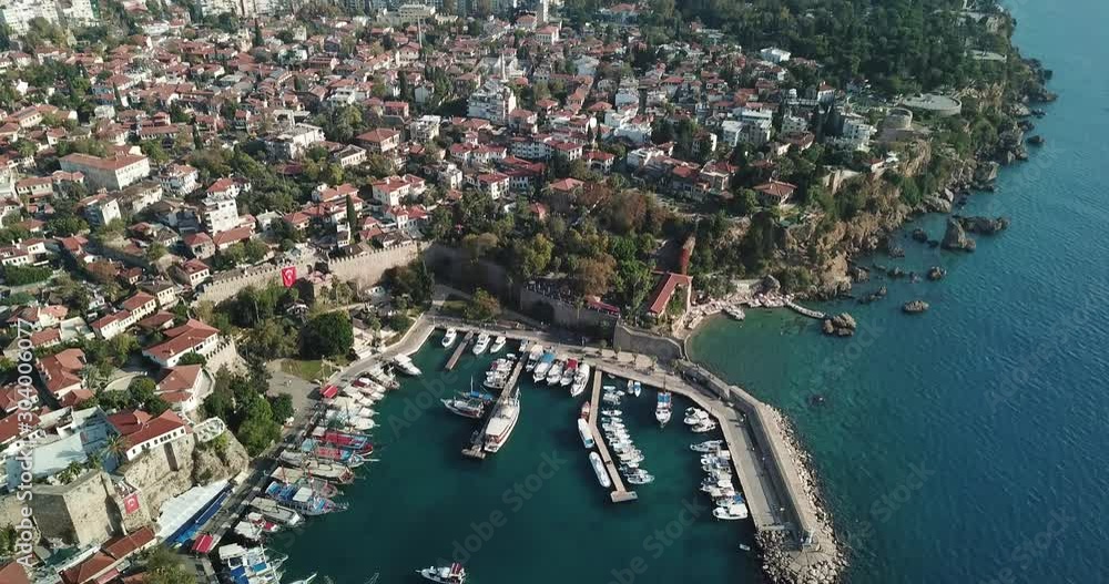 Enter oldcity harbour antalya 4k