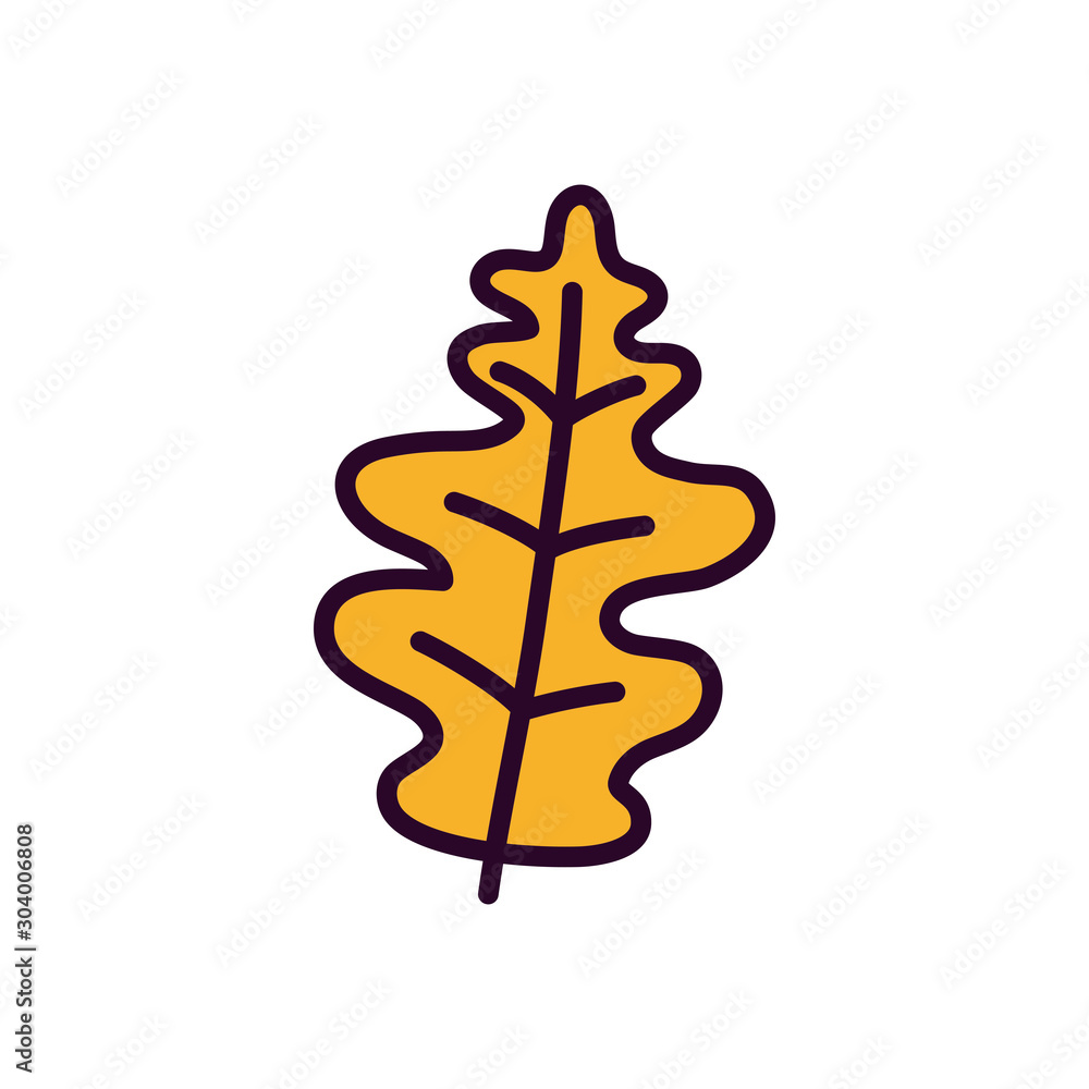 autumnal leaf foliage nature icon autumnal leaf foliage nature icon