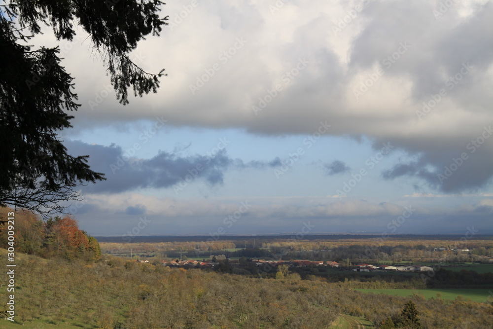 Vue panoramique côtes de meuse Vue panoramique côtes de meuse