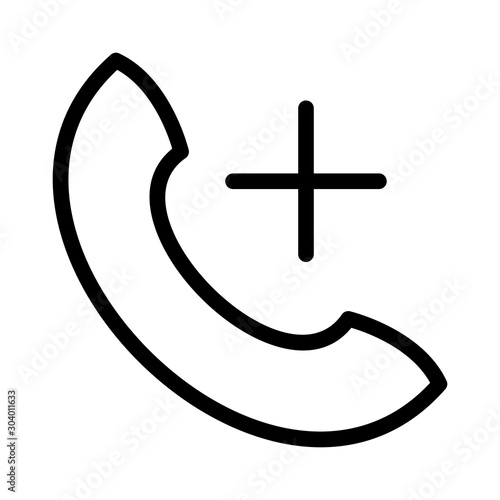 help line icon isolated on abstract background