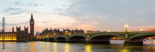 Photography Big Ben, Parliament, Westminster bridge in London