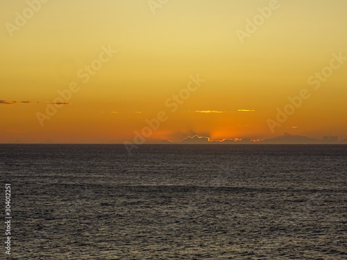 sunset at sea © Bruce
