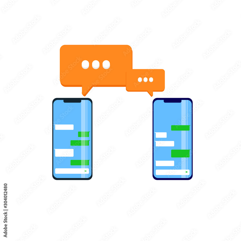 social media illustration. Social media concept with flat isometric vector illustration isolated on background. social media illustration. Social media concept with flat isometric vector illustration isolated on background.