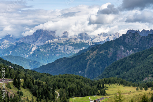 Views of the Val di Fassa, Trento, Trentino Alto Adige, Italy © rudiernst