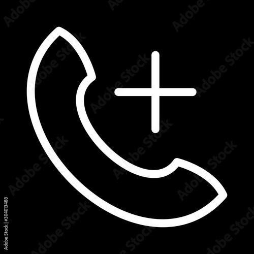 help line icon isolated on abstract background